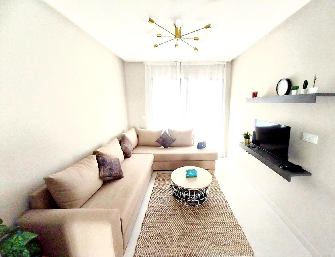 Cosy Appartement Proche De L'Aeroport Mohamed 5 Deroua Luaran gambar