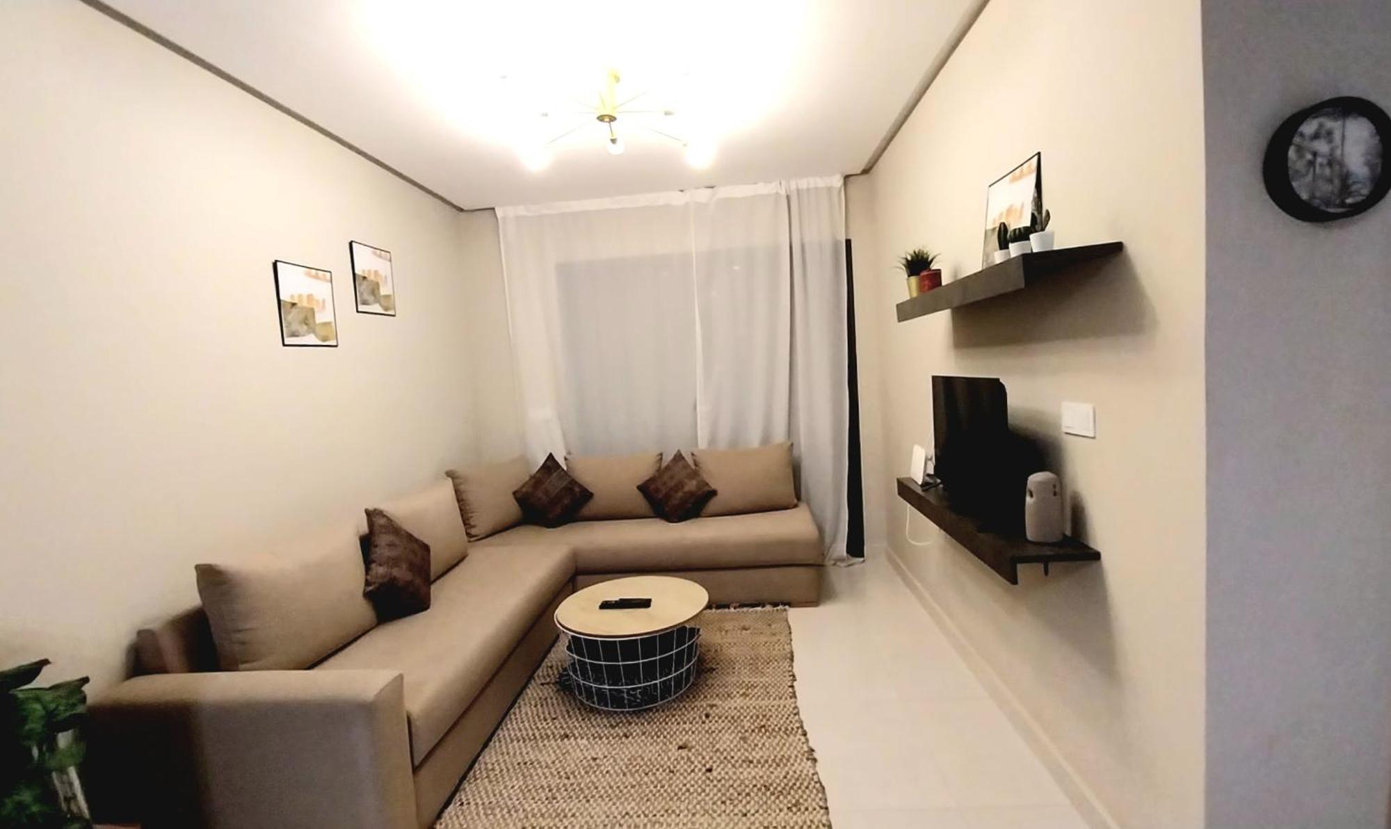 Cosy Appartement Proche De L'Aeroport Mohamed 5 Deroua Luaran gambar